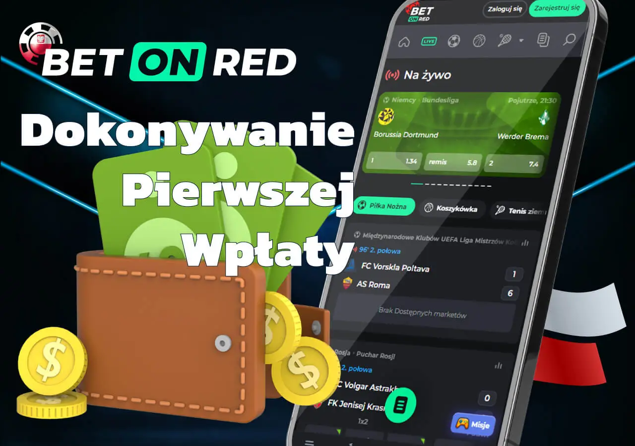 Dokonaj pierwszego depozytu